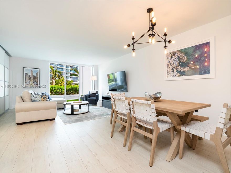 Excellent opportunity to purchase a turn-key unit in Harbour House. This beautifully designed unit is situated on the peaceful north side of the building with no construction in sight over looking the oceanfront park. Truly feels like your living in a Beach House. No elevators necessary just walk right out to the sand. Easy to show.