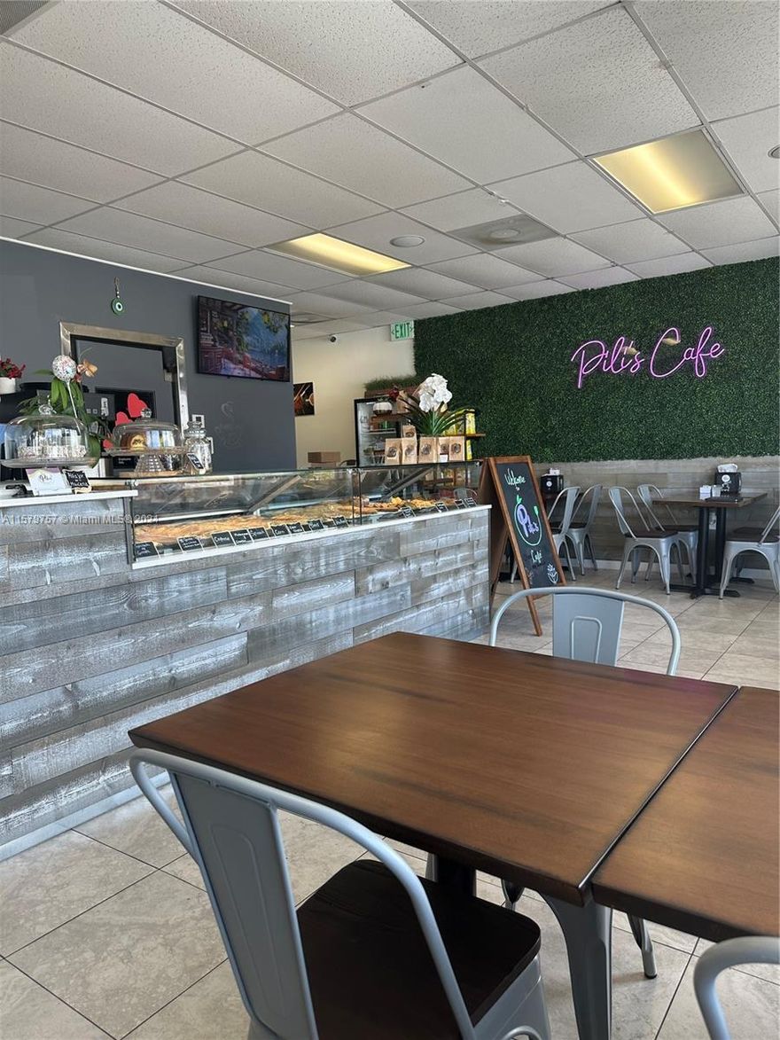 FULL BUILD OUT RESTAURANT/BAKERY FOR SALE INCLUDE LICENSES,EQUIPTMENT, INVENTORY,TRANFERING OF THE LEASE…