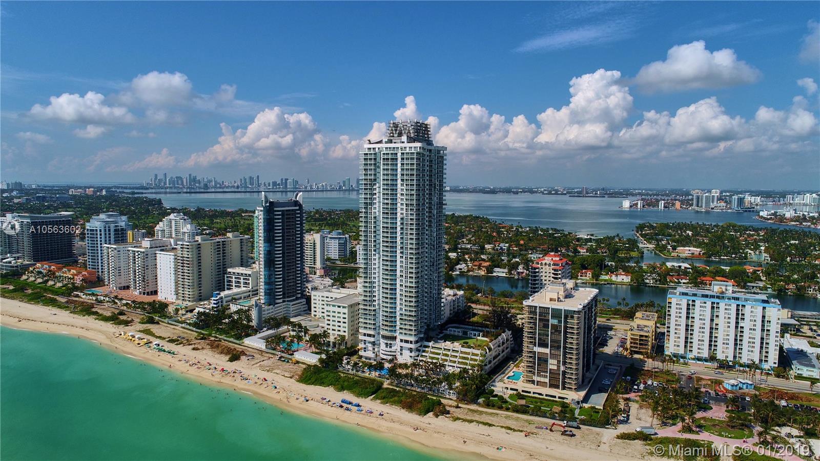 This building is located directly on the ocean. Live in total luxury at the spectacular Akoya condo! Building is resort style, with 24-hour valet parking, front desk services, pool, tennis court, spa, BBQ, gym & more. Just a quick walk to the beach! $2500 annual rent and $2900 seasonal