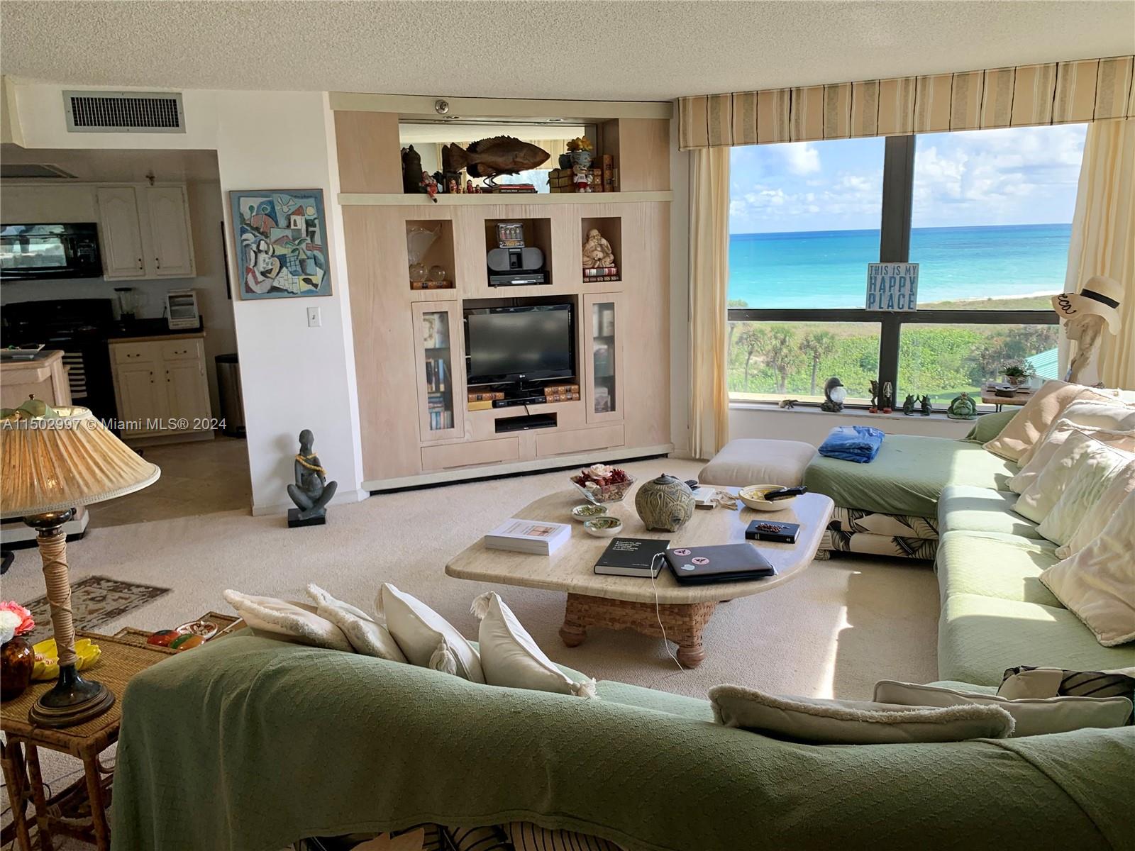 Charming, elegant, cozy and harmonious spacious 2 bedroom ocean view apartment located at the exclusive Ocean Village community. Enjoy unforgettable views of the ocean and sunrise from this residence located on the 06th floor of the 4100 tower, the closest one and just steps away from the beach. Stroll peacefully in our secluded beach and contemplate nature, the universe, the waves and feel the present moment like you've never experienced before. The building has its own pool, sauna, jacuzzi and recreational room. The community offers: multiple pools, tennis courts, on-site award winning restaurant, a 9-hole golf course, a brand new clubhouse and gym, pickle ball, sauna, jacuzzi and the pristine beach that you can call yours. Look no further. This must be just like living in Paradise!