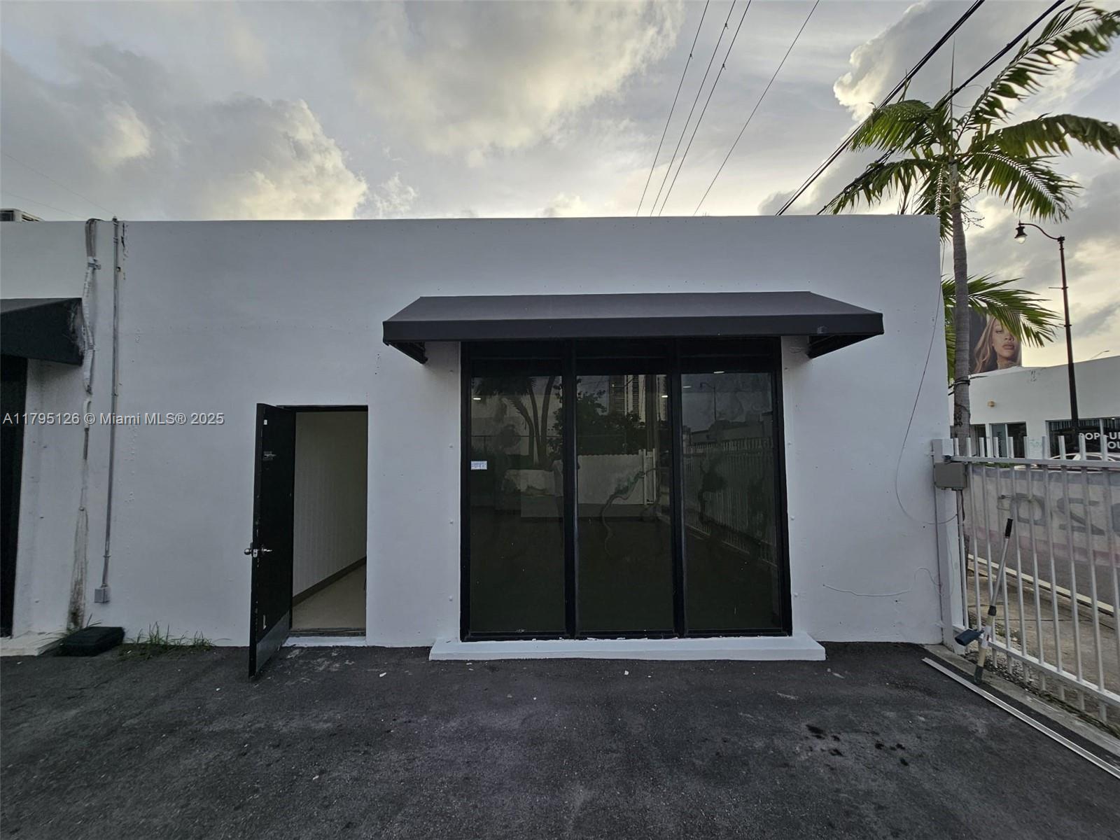 Prime Midtown/Downtown Miami Ground-Level Commercial Space for Lease! Approx. 1,300 sq/ft with high ceilings and modern open-concept design. This versatile space features 3 large open areas, a full kitchen, and a full bathroom, making it ideal for a variety of creative or professional uses. Enjoy dual entrances with access to two separate parking lots for maximum convenience. Gross rent of $8,000/month includes all utilities (except cable/internet). Perfect for a creative office, showroom, yoga or wellness studio, art gallery, luxury retail, salon, and more. Located next to a trendy co-working space and with offices above, the location offers excellent synergy and visibility in one of Miami’s most dynamic districts. Zoned for office use and ready for immediate occupancy.
