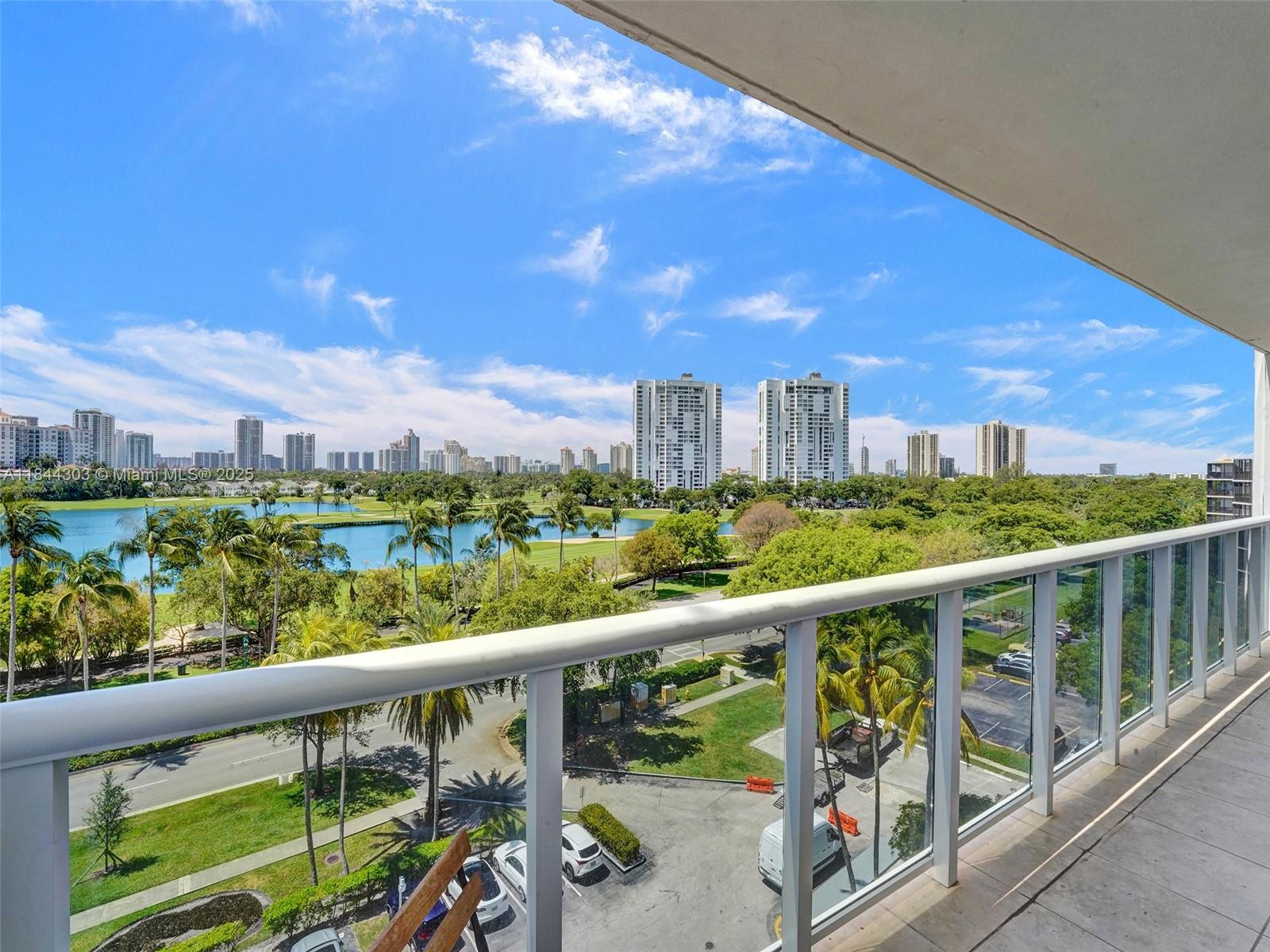 Located in the heart of Aventura, this spacious 2-bedroom, 2-bathroom condo at El Dorado blends comfort, style, and convenience. Floor-to-ceiling sliding glass doors fill the open living area with natural light and showcase panoramic views of lush greenery and the golf course. It’s a quiet setting, perfect for peaceful mornings with scenic views. The modern kitchen features sleek cabinetry, elegant finishes, and ample storage, ideal for daily living and entertaining. While the unit doesn’t have a washer and dryer inside, each floor has a laundry room, and this one is located just across from the unit for added convenience. El Dorado is just five minutes from Aventura Mall, offering easy access to top shopping, dining, and entertainment. A beautiful home in one of Aventura’s best locations