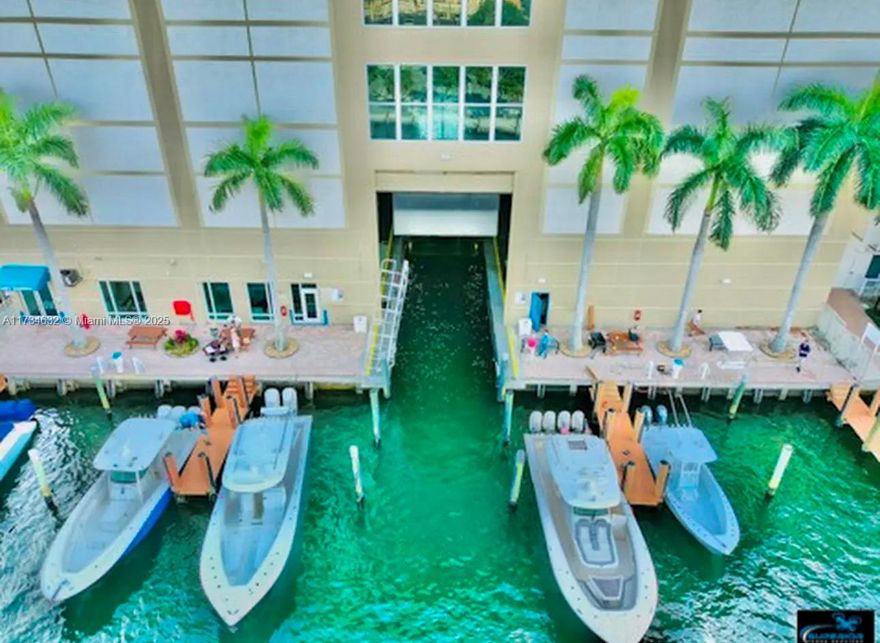 LUXURY DEEDED YACHT STORAGE IN WORLD'S FIRST COMPUTERIZED DRY-STACK MARINA FACILITY FOR YACHTS UP TO 52'LOA, S #5. STATE-OF-THE-ART BRIDGE-CRANE LIFT SYSTEM, FRESHWATER WASH-DOWN, CLIMATE CONTROLLED HURRICANE RATED BU ILDING. A BOATER'S DREAM WITH OWNERS' LOUNGE, RESTROOMS AND SHOWERS, ONLY MINUTES TO THE OCEAN!