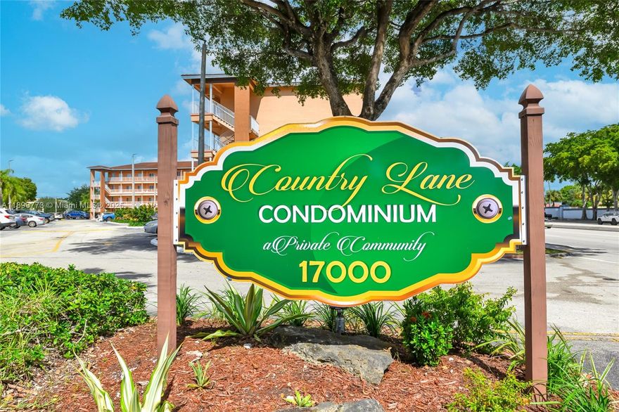 Experience serene lake views from this charming 1-bedroom home in sought-after Country Lane Condominium! Enjoy a screened private balcony overlooking the canal, pet-friendly living, and in-unit washer & dryer. Community amenities include security, pool, and gym. HOA covers water, sewer, and exterior maintenance for easy living. Ideally located near SR-826, major highways, top schools, public transportation, and shopping. Just minutes from Main Street Miami Lakes! Sold AS-IS. A perfect blend of comfort, convenience, and value—don’t miss this opportunity!