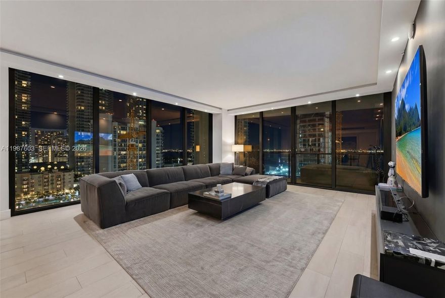 Welcome to Iconbay 1601. UNIT SOLD FULLY FURNISHED/TURN KEY, and fully equipped.
This NE Corner unit located on the 16th floor. Spacious Layout Offering tremendous views over Biscayne Bay, Edgewater & Miami Beach Skyline. This stunning unit features 2 bedrooms and 2 full bathrooms and a DEN  totaling 1,311 sqft under air. Upgraded lighting throughout the apartment , custom millwork, and open concept master bathroom upgrade. Motorized blinds and black outs & high end appliances. This unit comes with 1 assigned parking spot.