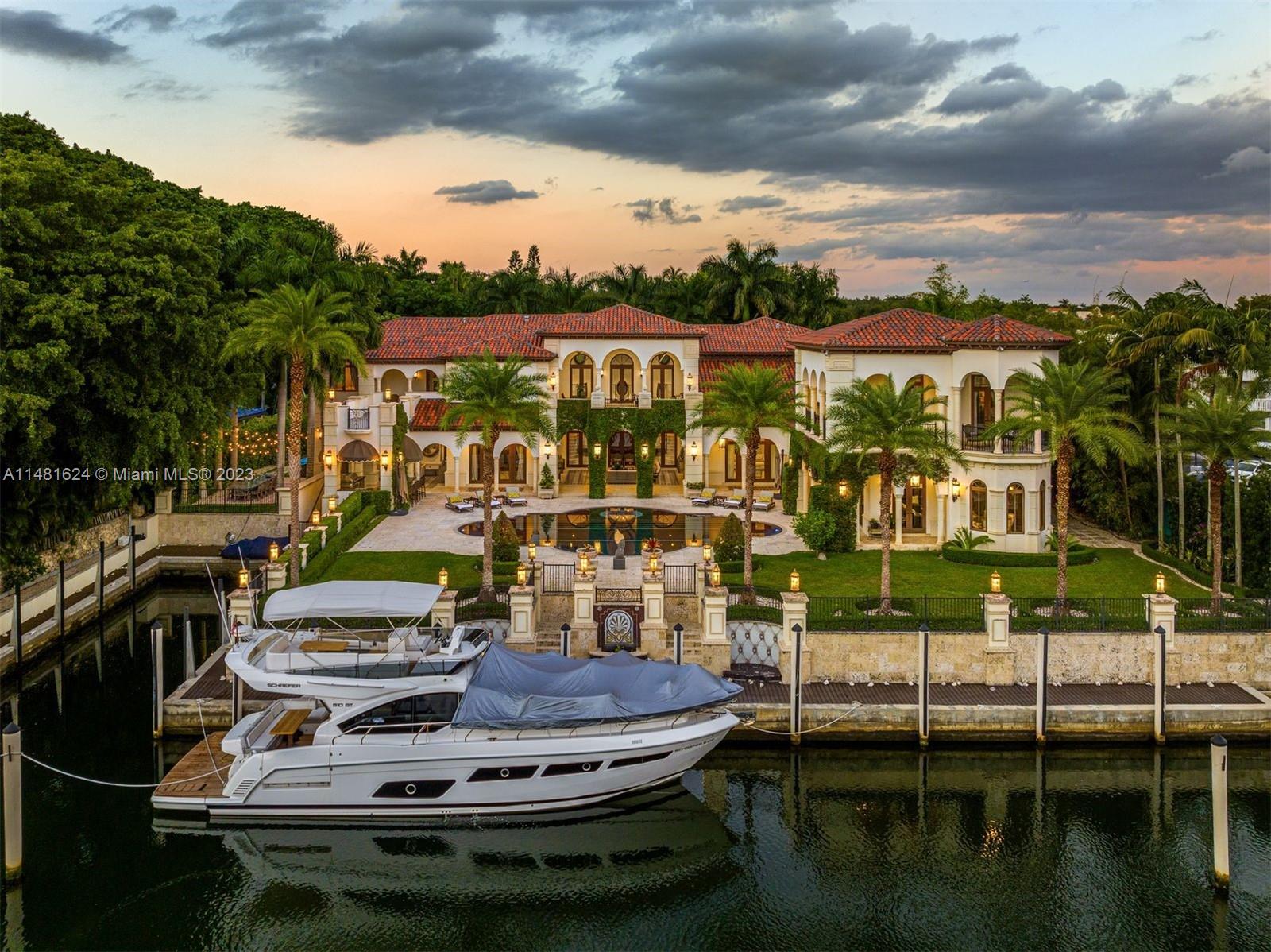 Photo 1 of 150 Edgewater Dr, Coral Gables, Florida, $23,000,000, Web #: 11481624