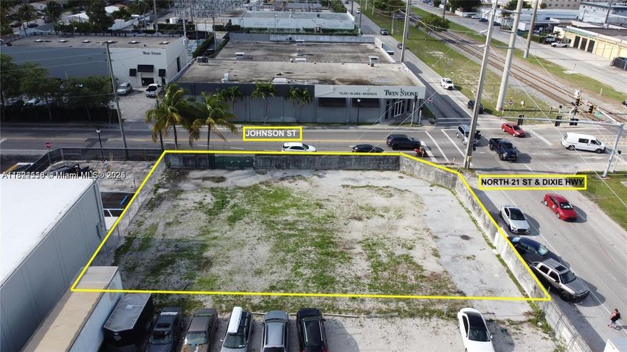 FOR LEASE: INDUSTRIAL LOT – 12,000 SQ FT – PRIME LOCATION ON DIXIE HWY
AFFORDABLE • HIGHLY ACCESSIBLE • MULTI-USE POTENTIAL
Take advantage of this 12,000 sq ft industrial lot located on the corner of Dixie Highway and Johnson Street. This well-positioned lot offers excellent accessibility and high visibility for Great exposure and signage potential, making it an ideal choice for a variety of industrial or commercial uses.

DH-3 Zoning & Approved Uses:
Car Parking Facility, Repo Company, Towing Yard, Boats & Vehicle or Equipment Storage, Auto-Related Use / Storage Yard, Car wash, Car rentals, Contractor’s Yard, and more.