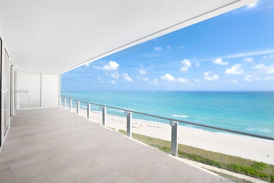 Enjoy FOUR SEASONS LIVING & EXPERIENCE THE ART OF HOSPITALITY in this 4 bedroom, 5.5 bathroom 4,638 sf FLOW THROUGH residence at The Surf Club with expansive terrace space. Located on 10th floor of The Surf Club - the highest floor below the Penthouses, this brand new, never lived in FOUR SEASONS RESIDENCE features breathtaking views of the Atlantic Ocean and Intracoastal Waterway. Features include: Italian Travertine flooring, "lift&glide" terrace doors, Richard Meier-designed kitchens by Boffi, Corian countertops w/seamless monolithic sinks, SubZero & Miele appliances, 5 burner gas cooktop, level 5 wall finishes, laundry room, dedicated service elevator, chilled water-air-conditioning system, multi zone climate control. LIMITED DEVELOPER INVENTORY AVAILABLE. Call for more information.