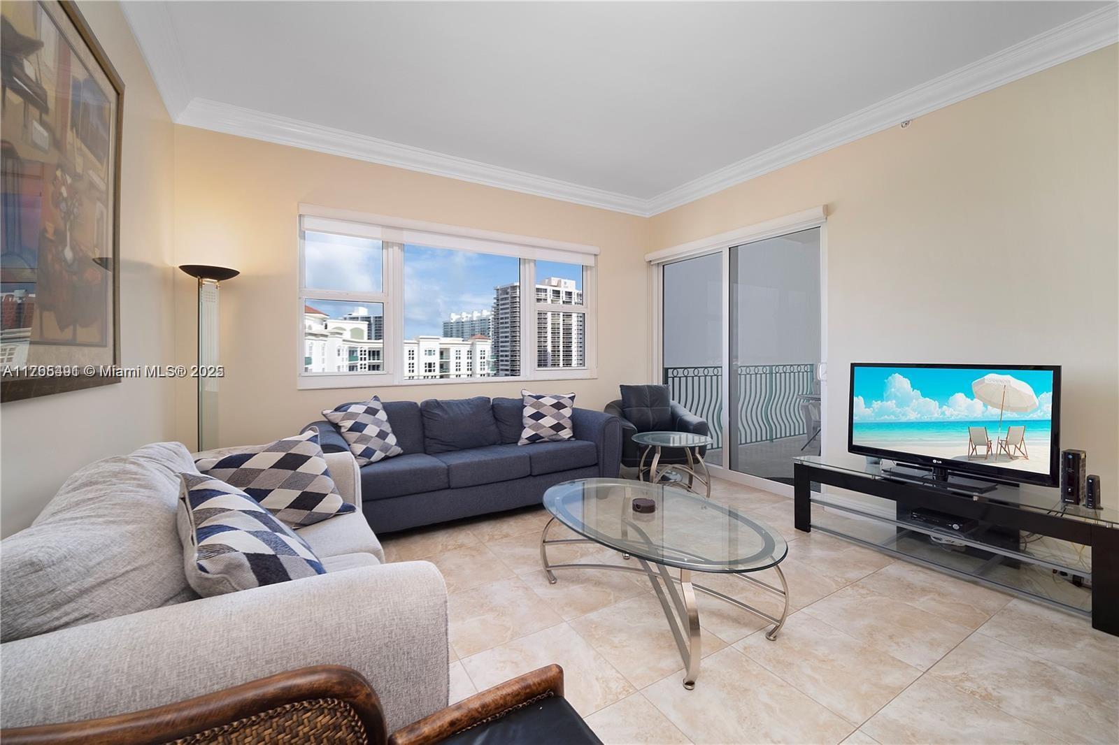 Rental Property at 19900 E Country Club Dr Ts18, Aventura, Miami-Dade County, Florida - Bedrooms: 2 
Bathrooms: 2  - $3,600 MO.