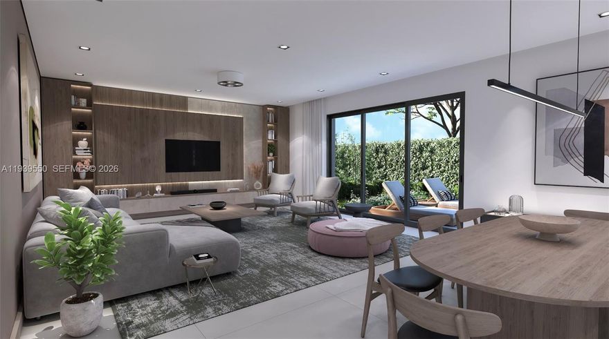 Stunning modern LEED-certified/Wellness residence at 3540 Oak with 4 bedrooms 4.5 bathrooms, offering approximately 3034 square feet of air-conditioned living space and approximately 4000 square feet of total area, thoughtfully designed for luxury & comfort. This beautifully appointed home features four spacious bedrooms, four full bathrooms plus a cabana bath, and a seamless indoor-outdoor layout ideal for entertaining. Designed with advanced building systems, the home promotes a healthier indoor environment through continuous fresh-air ventilation, enhanced air quality, balanced humidity, and low-VOC materials that help reduce indoor pollutants. Outdoor living is elevated with a private pool and summer kitchen, perfect for gatherings and everyday enjoyment. Additional features include a two-car garage, Low-E impact windows, and elegant Italian kitchen cabinetry—blending modern design with energy efficiency and upscale finishes. A perfect fusion of contemporary architecture, sustainability, and functionality, this exceptional residence reflects the wellness-driven philosophy of Ciel Grove, where forward-thinking design supports well-being, peace of mind, and a higher quality of life. Optionals: solar, battery backup, EV chargers. Expected delivery timeline: February, 2026