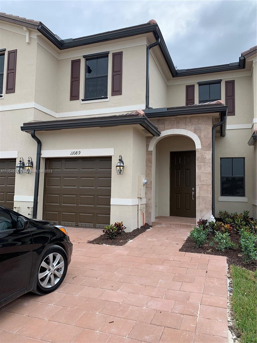 Excellent location in Aquabella. Gated community with 24hrs security, walk to clubhouse across the street. 3Bed / 2.5 baths, fenced patio, 1 car garage, and 2 car driveway. Big rooms and baths. Laundry area on the second floor. Smart Home. Ideal location close to Miami Lakes with excellent schools, shopping, and restaurants. Few minutes to connect you to Broward and Miami Dade County using I-75, Florida Turnpike, and US 27th.