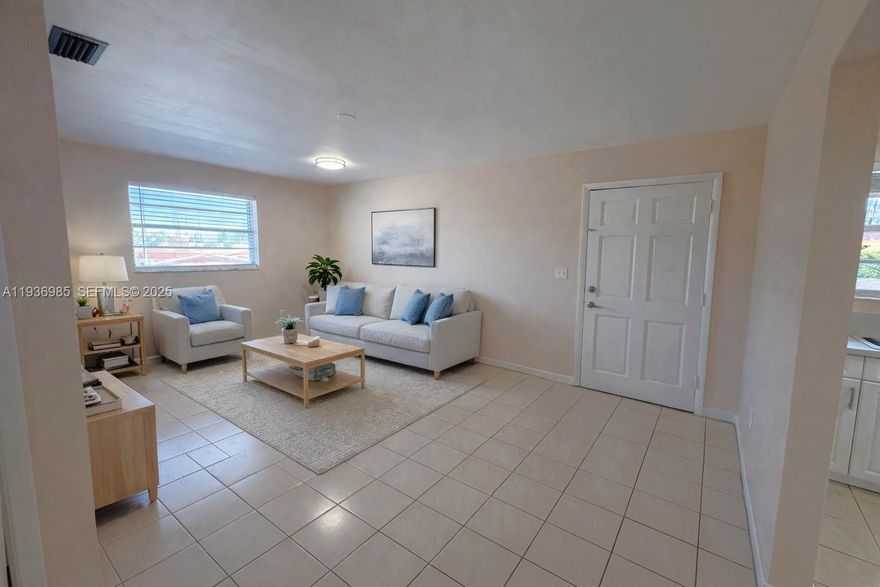 Comfortable and well-maintained unit in the heart of Hialeah, featuring 2 spacious bedrooms and 1 recently fully renovated bathroom with modern finishes. This inviting space offers convenience and functionality, with on-site laundry facilities for tenant use and two assigned parking space included. Located near major roads, shops, and schools, this unit is perfect for those seeking both comfort and accessibility. Do not miss out on this great rental opportunity!