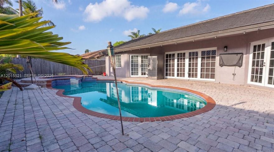 Beautiful recently remodeled 4-bedroom, 2-bath home located in a premium Miami neighborhood, featuring a double garage, sparkling pool, and a chef-style kitchen designed for entertaining and everyday comfort. Conveniently located near major roads, shopping, dining, and top local amenities.