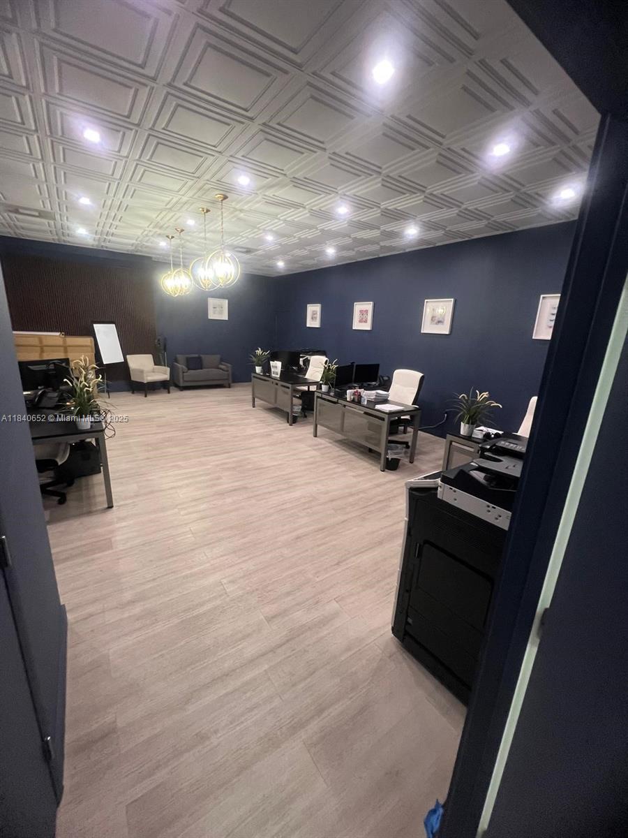 Located just off Bird Road with quick access to the Palmetto Expressway, this modernized unit features updated interiors with the option to rent furnished or unfurnised making it ideal use for creative firms or professional services. Move-in ready and centrally located a rare find in this competitive market.