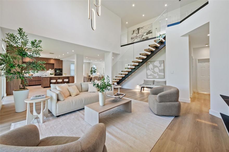 Discover comfort and sophistication in this move-in-ready Weston gem. Includes New roof, HVAC, water heater, EV-ready, luxury appliances, open custom kitchen & bar w/ porcelain counters, SPC floors, all custom closets, epoxy garage & fresh paint inside/out. Light-filled interiors with a timeless design balance style with everyday function. Generous living areas flow effortlessly into relaxing retreats, all framed by tranquil green views. This is a rare opportunity to experience modern elegance in one of Weston’s most prestigious communities — just minutes from top-rated schools, beautiful parks, and convenient shopping. Live in the heart of The Meadows — family-friendly, secure, and close to everything.