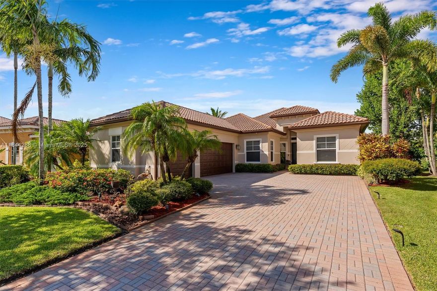 Experience luxury in this stunning 5-bed, 3-bath home in Parkland’s gated Heron Bay. Soaring ceilings, natural light, and a split-bedroom layout offer comfort and privacy. Notable features include tinted hurricane impact windows and doors, a 2-year-old tankless water heater, a brand-new A/C unit (still in the box), a whole-house water softener system with charcoal and coconut filtration, prewired surround sound in the ceiling, and a ring camera system included. 3-car garage and extended driveway that can fit up to 5 cars. Enjoy resort-style amenities such as two clubhouses, heated pools, a waterpark, spas, fitness center, tennis and pickleball courts, and a 24/7 guard-gated security. Zoned for A-rated schools and conveniently located near shopping, dining, and major highways.