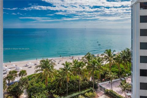 A home in Sunny Isles Beach