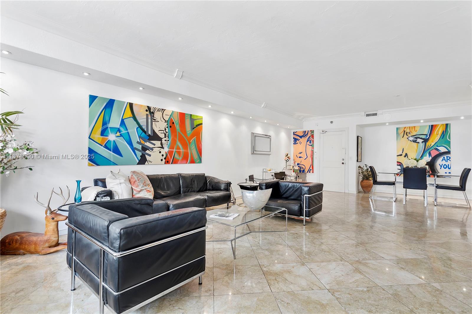 Welcome to The Plaza of Bal Harbour! This spacious 1-bedroom, 1.5-bath residence offers 1,109 SF of light-filled living with Ocean and City views from the 12th floor. Enjoy an open living/dining area, large primary suite with ample closets, and a private balcony to take in Miami sunsets. The Plaza is a full-service oceanfront building with beach access, pool, gym, 24-hour security, valet, and more. Ideally located steps from Bal Harbour Shops, dining, and houses of worship—perfect for year-round living or a seasonal retreat. NEW HURRICANE IMPACT WINDOWS AND DOORS!!! Special Assessment of $52,272.88 remaining.