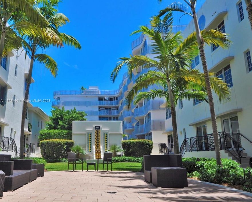 Looking for an investment condo in Miami Beach with it all? look no further than this charming Collins Park condo in Artecity's historic Governor Building. This property is the perfect blend of everything South Beach has to offer, with easy access to all Miami Beach neighborhoods. You can live a life of luxury without the sticker shock - valet parking, beach access at 21st Street that includes complimentary umbrella/chair service, 2 on-site pools, fitness center, media room, stunning lobby & doorman.