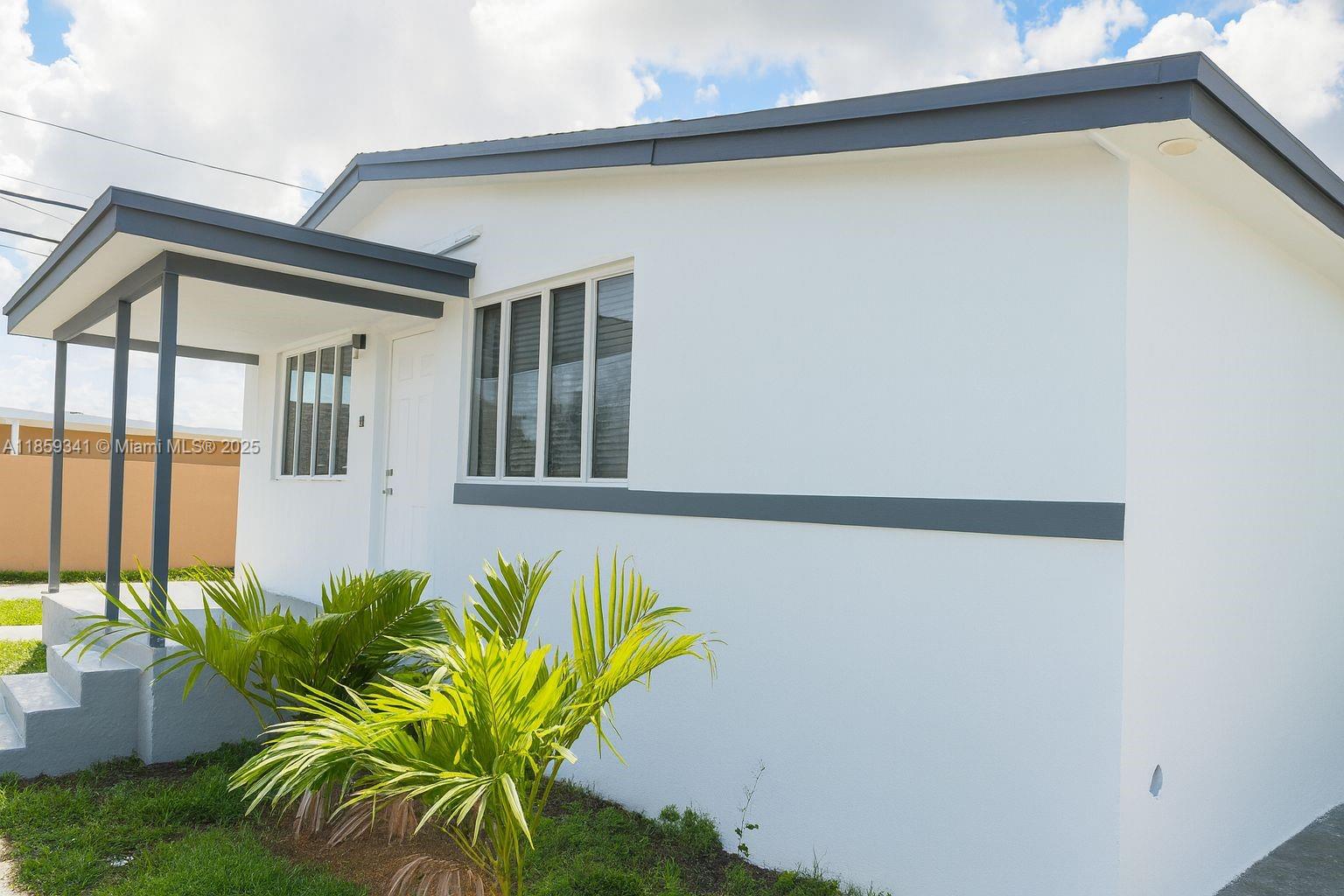 Fully renovated 3-bedroom, 2-bath single-family home in a highly desirable Hialeah location. Offers plenty of space for outdoor living, entertaining, or future expansion. Features a modern open-concept kitchen with stainless steel appliances. Stylish bathrooms with walk-in showers, designer tile, and sleek fixtures. Additional upgrades include new flooring, recessed lighting, and a dedicated laundry area. Conveniently located near top-rated schools, shopping, dining, and major highways. No HOA. Perfect for homeowners or investors seeking a move-in-ready property with strong rental potential.