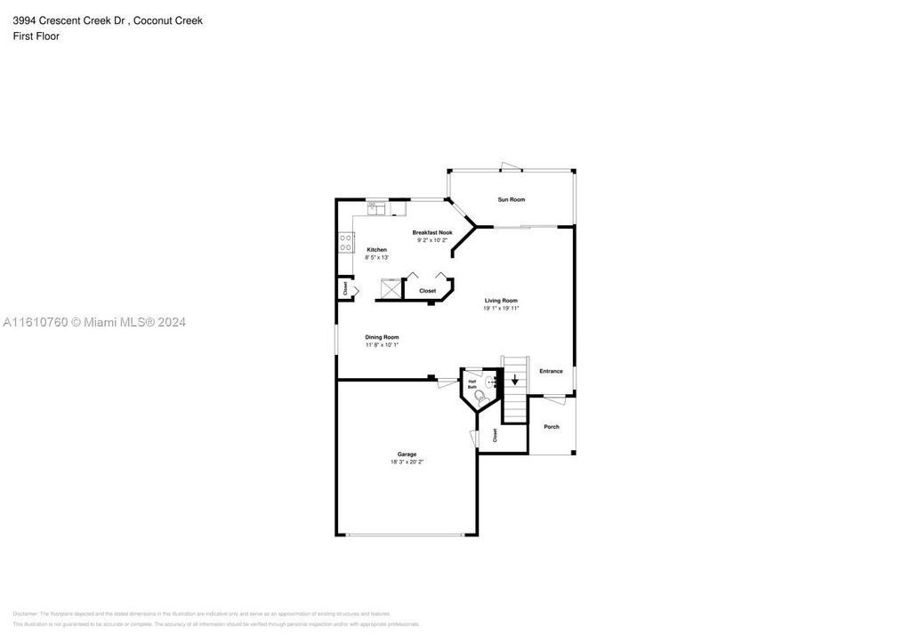 Photo of 3994 Crescent Creek Dr, Coconut Creek, FL 33073 (MLS # A11610760)
