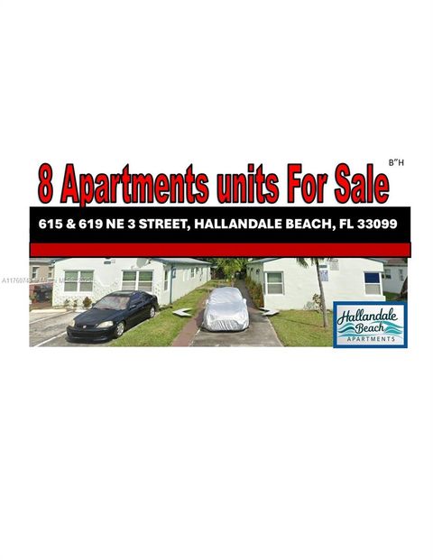 615 NE 3rd St 1-4 Hallandale Beach FL 33009