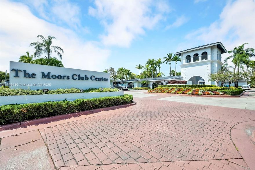 Discover this spacious 2-bed,2-bath condo on the second floor in the highly sought-after gated community of The Moors.The bright and open layout features a walk-in closet in the master bedroom and ample storage throughout.Washer and dryer conveniently located inside the unit. Building has new metal roof.The well-maintained community offers fantastic amenities,including a clubhouse,pool,gym,tennis courts,and more.The monthly association fee includes building insurance, cable,and water.Conveniently located near shopping,dining,and major highways,excellent opportunity in a prime location.Owner-occupied for the first 12 months,then rentals are allowed.Seller is willing to pay first year association fee or do upgrades to the unit.Owner motivated.Don't miss the opportunity to become a homeowner!