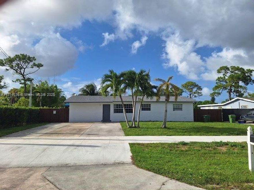 There are two houses located on the property: a 4-bedroom, 3-bathroom house and a 1-bedroom, 1-bathroom independent cottage. Each home is individually fenced and features its own FPL electric meter, city water and sewer services, central air conditioning, and laundry inside. The 4-bedroom home is newly remodeled and has an additional storage room next to the laundry room. Both houses have new roofs and new exterior paint.  Please make an appointment with the owner/listing agent for a showing.