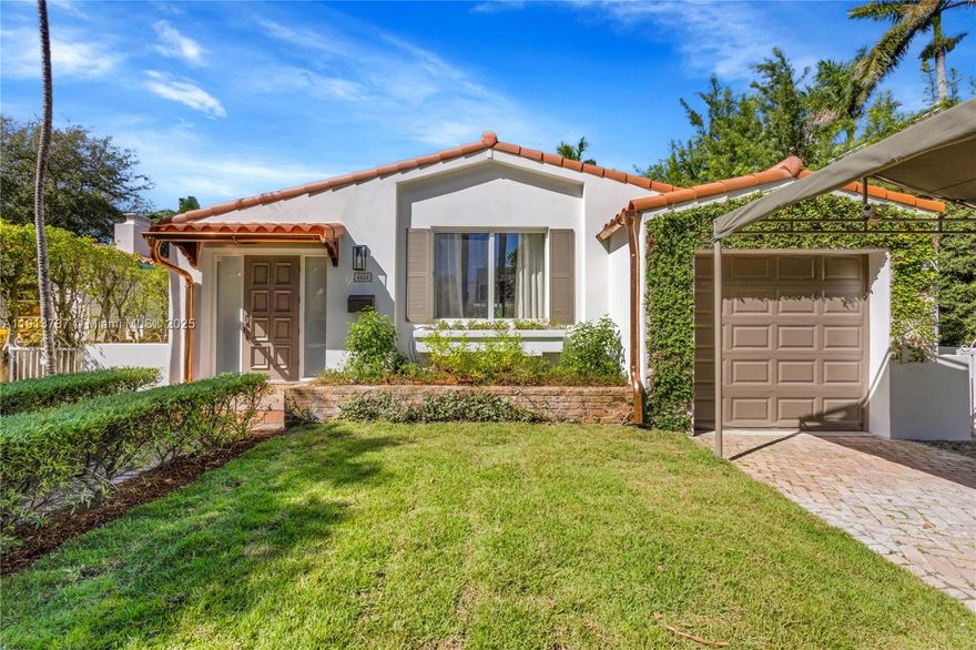 This charming 3BR/3BA Bungalow nestled in the heart of Miami Beach has undergone a comprehensive renovation, emphasizing long term durability & visual impact. From the brand new clay tile roof to the complete replacement of all AC duct work, to the incredible designer kitchen renovation coupled with the new landscaping this home is move-in ready. The kitchen has Italkraft custom Italian cabinetry, premium countertops, Sub Zero, Miele & Wolf appliances. The backyard offers a tranquil setting w/ ample room for relaxing and/or entertaining. Additional highlights: charming primary suite, garage refinished, upgraded lighting and electrical panels, impact glass throughout. Perfectly located close to schools, restaurants, shops, beaches & the airport, this is the best opportunity on the Beach!