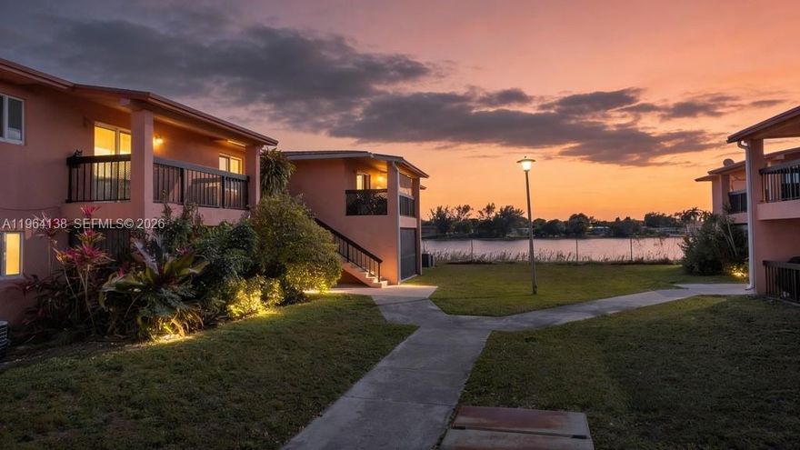 Newly renovated condo nestled against a spectacular backdrop located on the cherished second floor with a view of the lake from the balcony. This spectacular modern unit has ample space for entertaining or relaxing. This truly is a dream abode. This stunning OVERSIZED two-bedroom, two-bathroom condo is spectacular with sleek tiles and wood floors throughout. The freshly renovated kitchen and bathrooms are gleaming with modern appliances, there are two large suites and a walk-in closet. This unit also offers a separate laundry room with a stackable washer and dryer. This unit offers tranquility in an all-ages welcoming community. It is conveniently located near shopping, transportation, entertainment. Parking is  located in front of unit and ample guest parking. NO INCOME/CREDIT SCORE/AGE REQUIREMENTS!