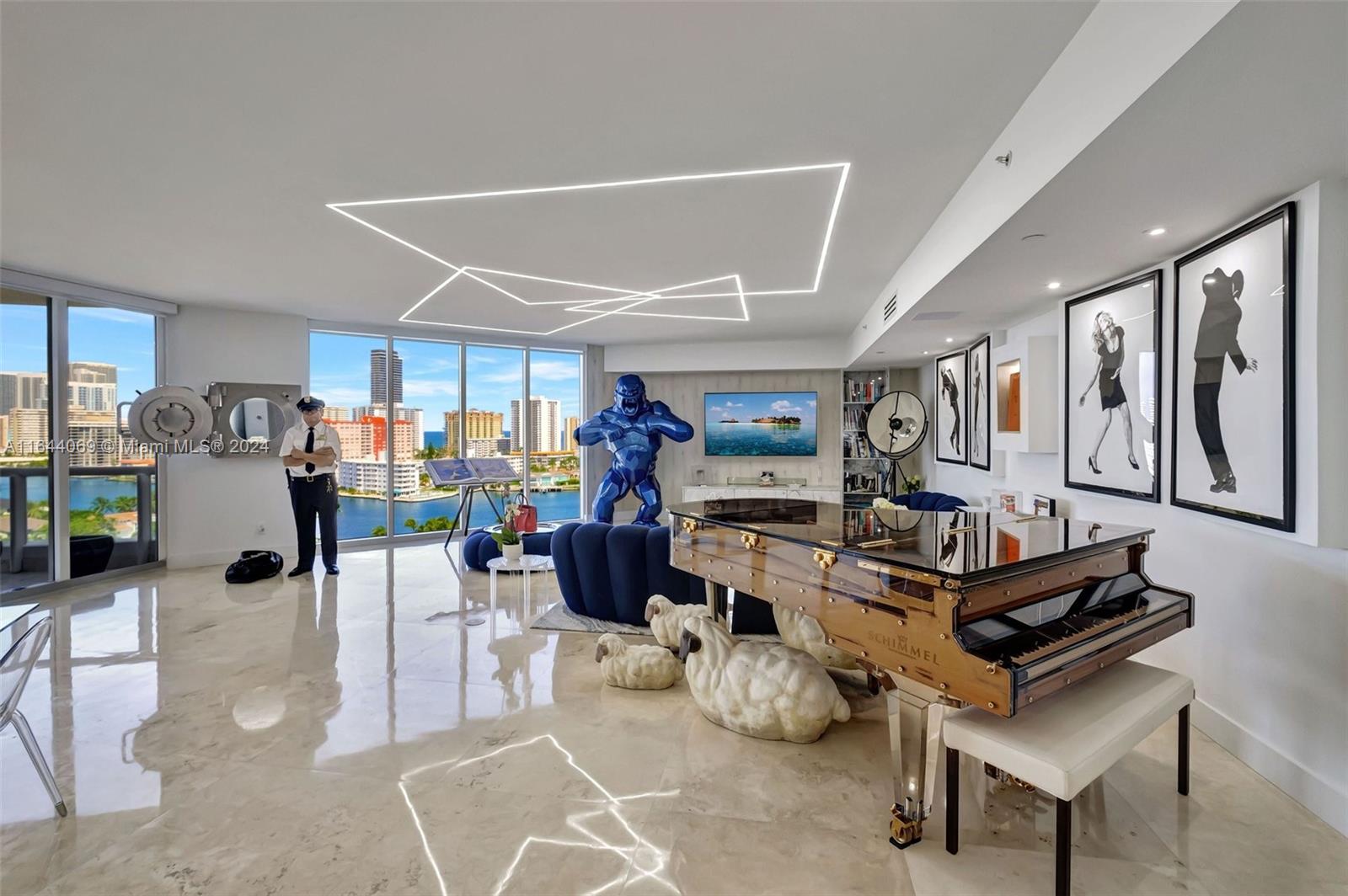 Property for Sale at 21200 Point Pl 1204, Aventura, Miami-Dade County, Florida - Bedrooms: 3 
Bathrooms: 4  - $3,500,000