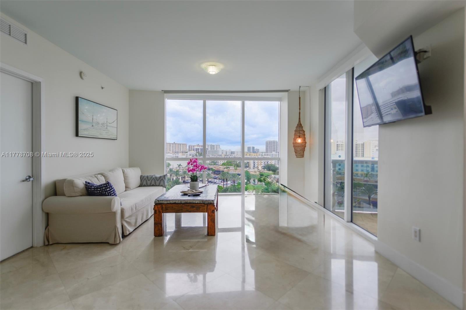 A stunning 2-bedroom, 2-bathroom apartment offers breathtaking ocean views and top-tier amenities at the prestigious Trump Royal. Available June 14, 2025