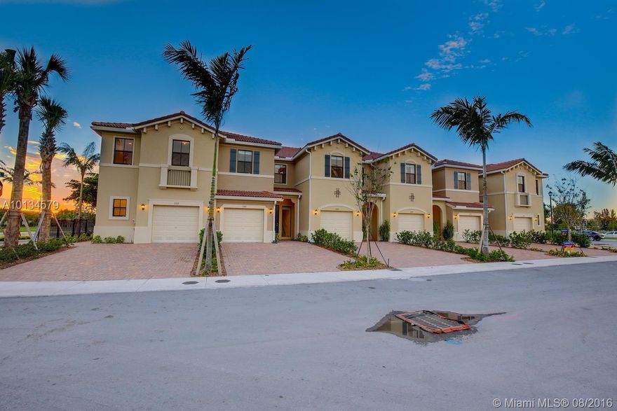 Spacious brand new townhome community.  Ideally central in the tri-county area with very quick access to both I-95 and the Florida Turnpike.  

BRAND NEW HOME! CALL FOR TOUR AND MOVE IN SPECIALS- Restrictions may apply *Pictures, photographs, features, colors and sizes are approximate for illustration purposes only and will vary from the homes as built. These photos are not the actual home but it is the same plan built.