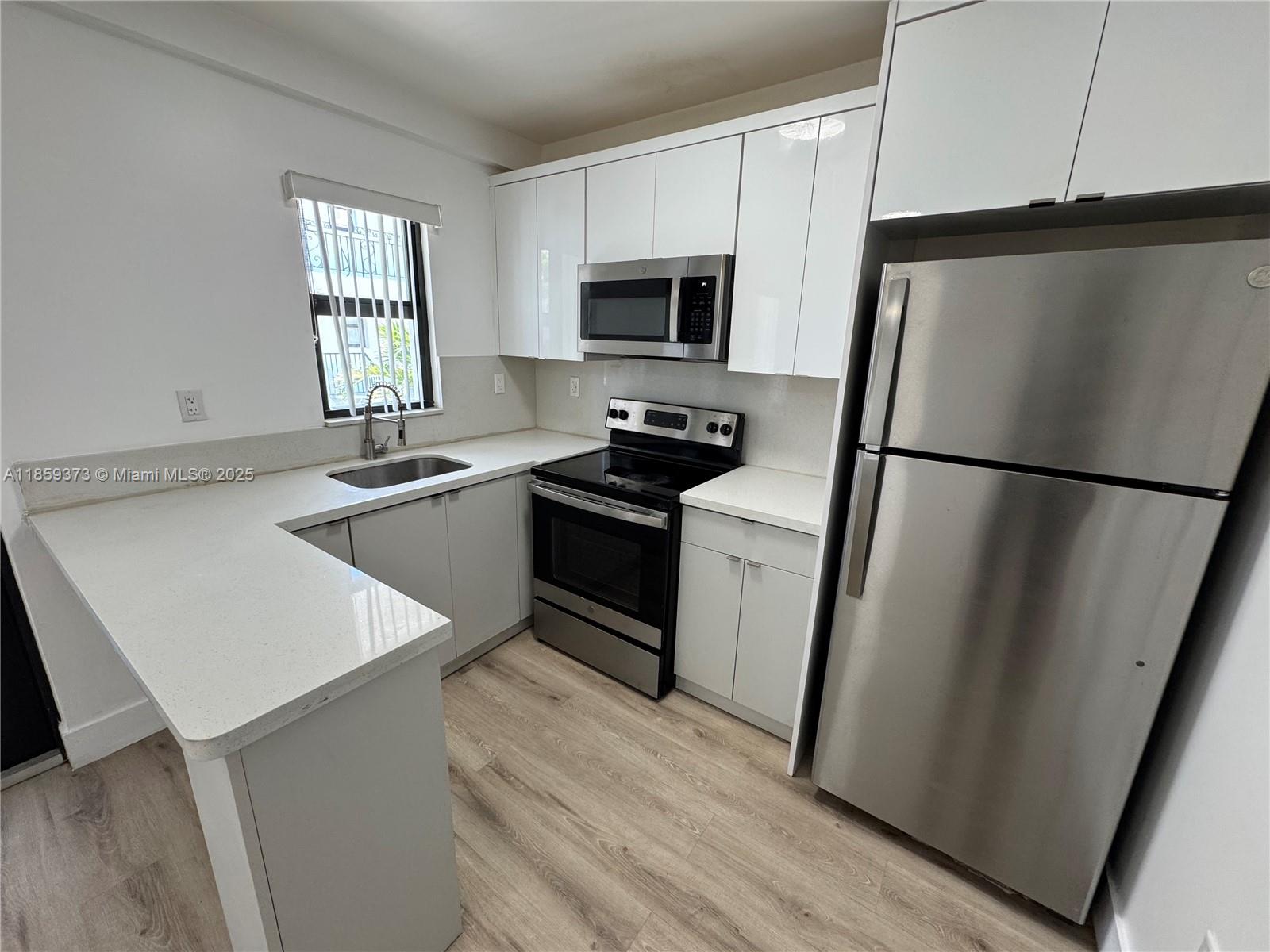 Recently renovated 1 bedroom/1 bathroom unit walking distance to Wynwood. The unit is located on the first floor. Unit has a refrigerator, washer and dryer, microwave, and stove. First months rent and one security deposit required to move in. Rent includes maintenance requests, trash, and fumigation. Electricity and water not included in rent. Tenants cannot have a criminal background and no previous evictions, no exceptions! Must be employed, have a Florida drivers license, and have proof of employment with an employment letter or paystubs. Tenant must provide 2 months worth of bank statements.