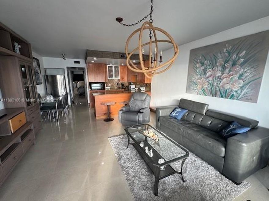 Fully furnished 1-bedroom condo with stunning ocean views and intercoastal sunsets. Located directly on the quiet Hollywood Beach boardwalk—no streets to cross, just steps from the sand. Features a spacious kitchen with large counter, perfect for cooking or entertaining. Ideal for snowbirds or anyone seeking a peaceful getaway. New roof recently completed and pool renovation underway. Classic Florida charm in a laid-back beachside setting