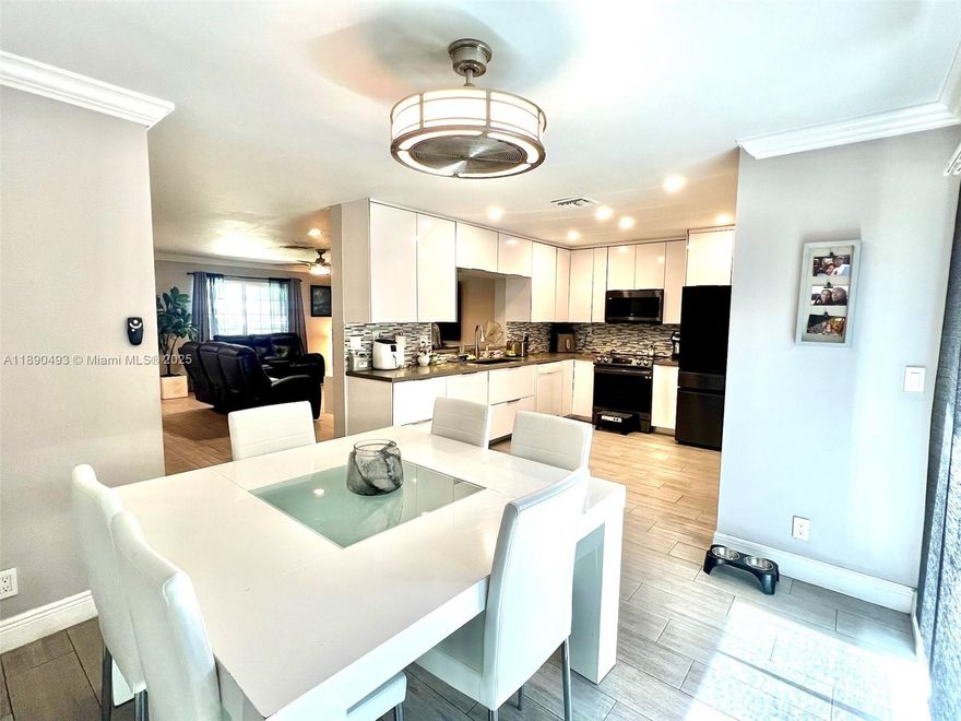 Welcome to this charming, fully renovated 3-bedroom, 2.5-bath townhome—modern, bright, and move-in ready! You’ll love the open layout, vaulted ceilings, and new impact windows that fill the home with light. The modern kitchen features quartz countertops, stainless-steel appliances, and sleek cabinetry, with elegant tile flooring throughout.
Enjoy your private fenced patio, perfect for gatherings or quiet evenings, plus a convenient storage closet. The pet-friendly community offers a sparkling pool, ample guest parking, and HOA covering exterior, roof, landscaping, insurance, and more—giving you peace of mind and great value.
Ideally located near Sawgrass Mills Mall, Welleby Park, top schools, dining, and major highways including I-75, 595, and the Sawgrass Expressway. Easy to Show!