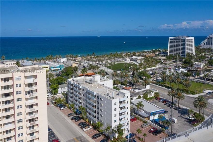 Investor Opportunity – Close to the Lauderdale Beach! Fully furnished and move-in ready, this renovated unit offers immediate income potential.
Modern upgrades include new flooring, sleek kitchen with updated appliances (including in-unit washer/dryer), renovated bathrooms, new A/C, impact windows and doors, and LED lighting throughout. Sold completely furnished – turnkey for personal use or rental from day one.
Heated pool just off your balcony, 1 assigned parking space, nearby city parking options, and free trolley service outside the building. Located across from the Intracoastal Waterway close to Las Olas dining and shopping
High-demand beachside location with flexible rental policy makes this an excellent opportunity for investors or buyers seeking a part-time residence with income potential.