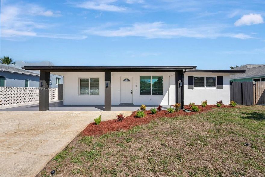 This thoughtfully updated home at 131 SE 4th Avenue Boynton Beach combines modern conveniences with the relaxed lifestyle South Florida is known for. Featuring a brand-new roof, updated bathrooms, and a good condition installed AC system, the property offers comfort and functionality. The kitchen is outfitted with stainless steel appliances, granite countertops, and recessed lighting, flowing into dining and family areas with peaceful pool views. Impact windows and sliding doors enhance security, while the driveway provide generous parking options. Outside, enjoy a private pool surrounded by a spacious yard that's ideal for entertaining, relaxing, or creating your own outdoor retreat.