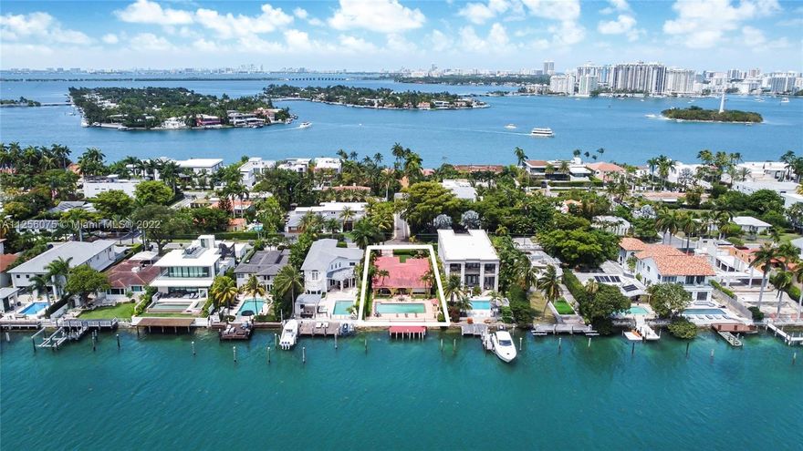 PRIME WATERFRONT in exclusive, guard-gated Hibiscus Island in Miami Beach! Fabulous views can be enjoyed from this secluded paradise. Hibiscus Island is located centrally and ideally between Miami Beach and Miami, offering quick access to some of the best restaurants, entertainment and cultural centers, sports venues, and beaches. Hibiscus Island amenities include tennis & basketball courts, children’s playground and 24/7 security. No bridges to the ocean!