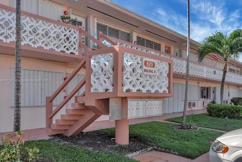 A home in Hallandale Beach