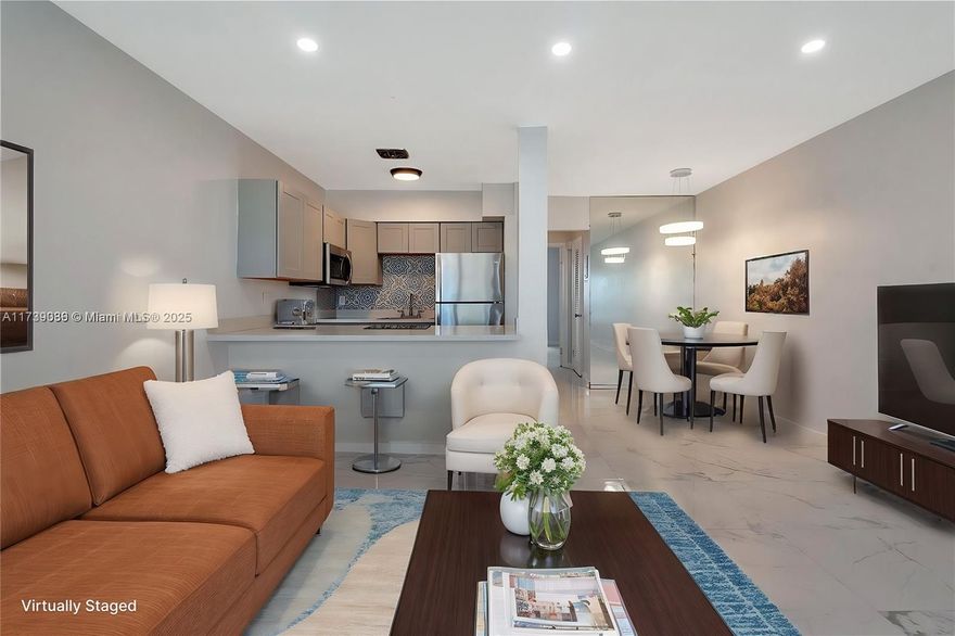 Bright and beautifully updated 1-bedroom, 1-bathroom condo in the heart of Rolen Lake Gardens! Enjoy resort-style living with modern finishes, stainless steel appliances, and an open-concept kitchen. Community amenities include a heated pool, gym, active clubhouse, billiards, pedal boats, BBQ area, and more. Conveniently located near top shopping destinations, Gulfstream Casino, Aventura, and the Hollywood Beach boardwalk. This 55+ gem won't last long—schedule your showing today!