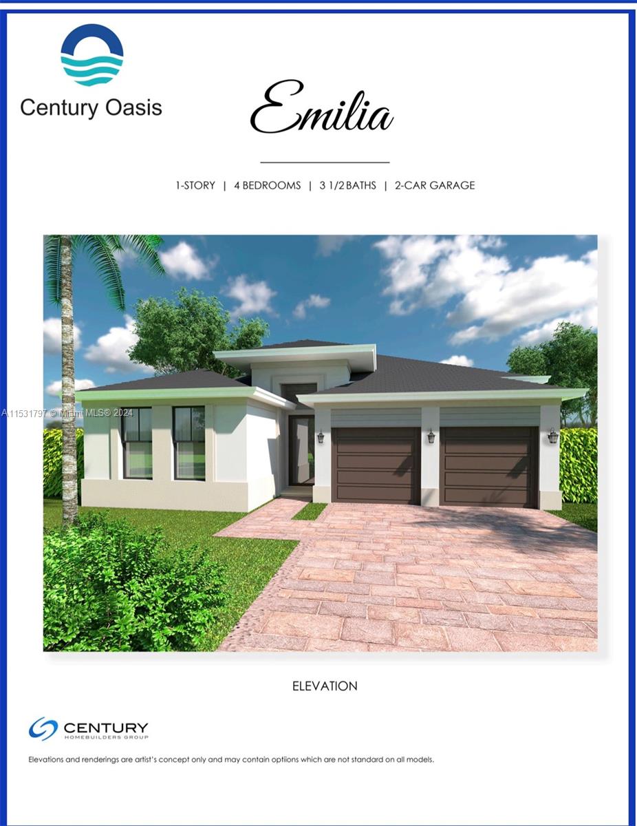 Property for Sale at 32272 Sw 194 Ct, Homestead, Miami-Dade County, Florida - Bedrooms: 4 
Bathrooms: 4  - $684,990