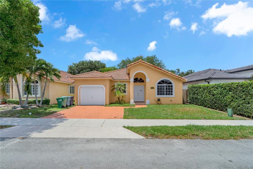 Well-maintained single-family residence in Venezia in West Kendall offering a thoughtfully designed layout ideal for both comfortable living and entertaining. This inviting home features 3 spacious bedrooms, 2 full bathrooms, and an additional room perfect for a home office, playroom, or flex space. The well-appointed kitchen flows seamlessly into the formal living and dining areas, creating a warm and welcoming atmosphere for gatherings and everyday living.  The primary suite serves as a private retreat, complete with a walk-in closet and an en-suite bathroom featuring dual sinks, a soaking tub, and a separate walk-in shower. Additional highlights include a dedicated laundry room, a 1-car garage, and a 2-car driveway for added convenience.  Venezia is a highly desirable, family-friendly community, this property offers easy access to top-rated schools, parks, shopping centers, restaurants, and major highways, making it an excellent place to call home.  **Professional photos coming soon**