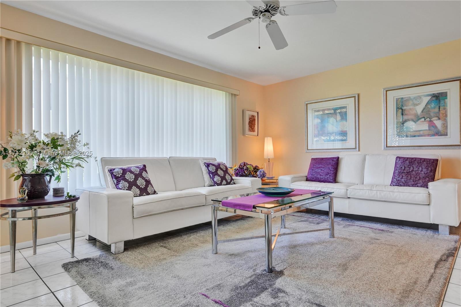 Nice updated and well kept convenient 1st floor CORNER CONDO > 2 bedrooms / 2 bathrooms located in the desirable High Point West Community. This unit is bright and clear with windows in every room. All furnished - Turnkey > ready to move in =Just bring your toothbrush. Enjoy the sun from your back patio. Perfect for those seeking a serene and active community lifestyle for those 55 and over. This community offers a heated pool all year round, a tiki hut area, a shuffleboard, a clubhouse, and a library. It is walking distance to the beautiful Gulfstream Park Beach, as well as walking distance and easy access to Publix stores and great restaurants. MOVE-IN READY! CONTACT ME IN FRENCH OR ENGLISH.