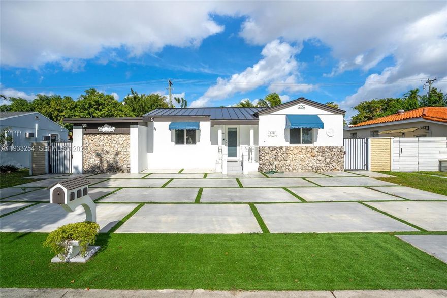 Tucked into the heart of West Miami, this impeccably maintained 2 bedroom, 1 bathroom gem has been owned by the same family for over 40 years. With a new metal roof, impact windows and doors, PVC plumbing, and updated electrical, the major improvements are already in place, allowing the next owner confidence and peace of mind.
Inside, the home features a welcoming and functional layout with both a living room and a separate family room. The patio and backyard extend the living space outdoors.
Just minutes from Coral Gables and Miami Children’s Hospital, West Miami is known for its close knit, family friendly atmosphere and the added reassurance of having its own police force. Conveniently located near major highways, dining, shopping, schools, and places of worship, this home offers easy access to everything while still feeling like a true neighborhood.