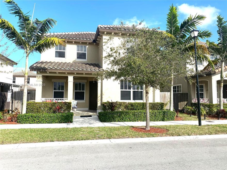 Beautiful 4 bedroom 2.5 bathroom home with a spacious 2 car garage and abundant parking available. This property is located in a peaceful & non gated community. The property is new, constructed in 2019 with new flooring and a spacious living area, as well as a comfortable patio for a pet or outdoor comfort. The property is minutes away from the Turnpike, Malls, & shopping centers. Wonderful opportunity for a large family, or a family looking for a peaceful & quiet neighborhood.