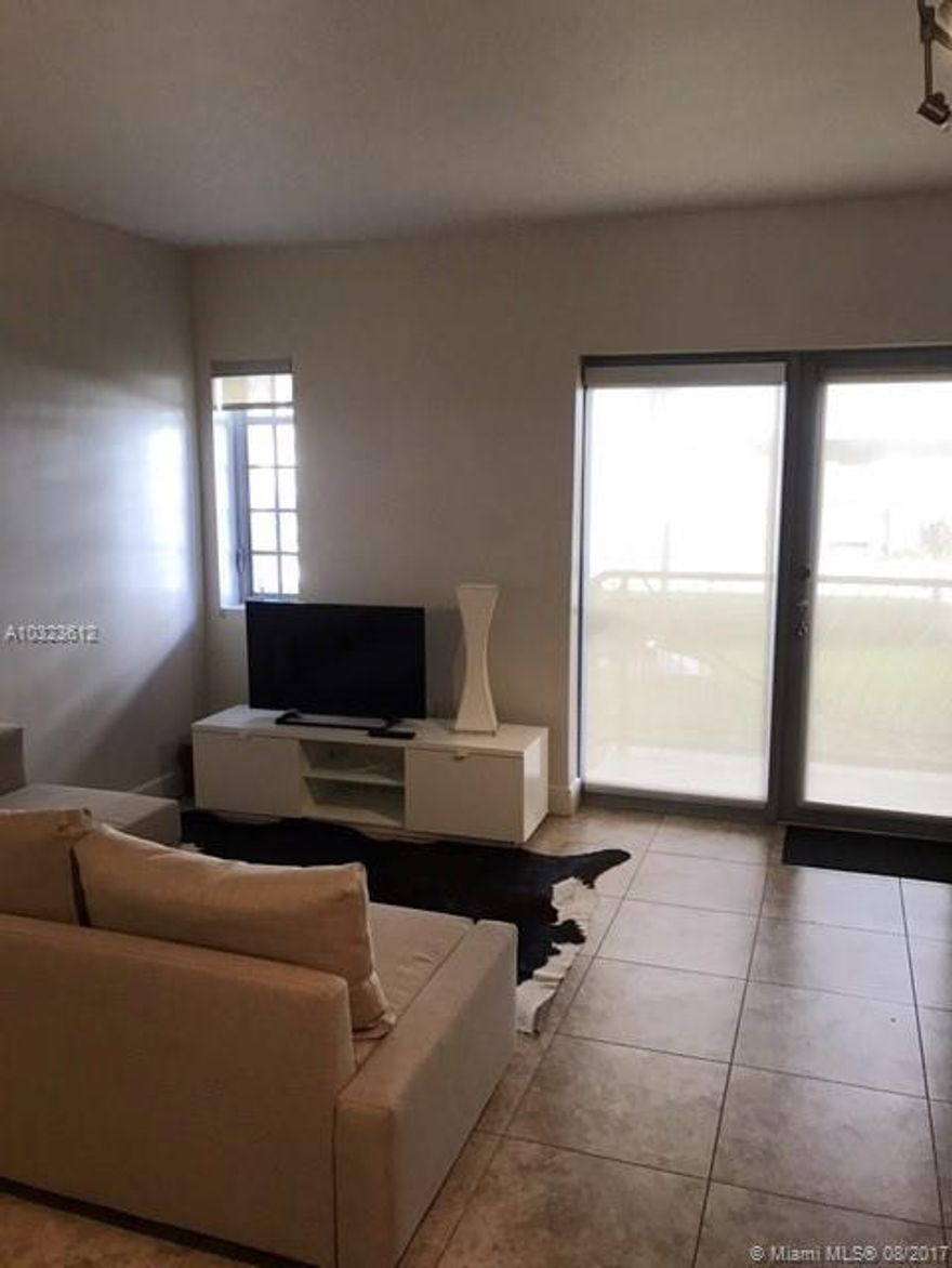 Large One Bedroom with Gorgeous pool view on the east and Lush Garden Entrance on the West side. Artecity is an upscale residential project just blocks from the beach, Bass Museum, Convention Center, Lincoln Road, shops and restaurants. It has a beautiful contemporary Italian bathroom and kitchen with washer/dryer in the unit. Building amenities include valet parking and concierge.  Two pools. Beach chairs and umbrellas are provided on the beach, with building access card.