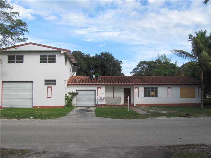Large duplex with potential galore located near public transportation, shops, schools, churches and minutes to beaches, major malls and restaurants. Pertaining to Cash offers, the Grantee(s), or purchaser(s), of the Property cannot re-sell, record an addi tional conveyance document, or otherwise transfer title to the Property within 60 days following the Grantor's execution of this deed.  This property will require a "Conditional Re-Occupancy Certificate" from the city of North Miami at buyer's expenses.