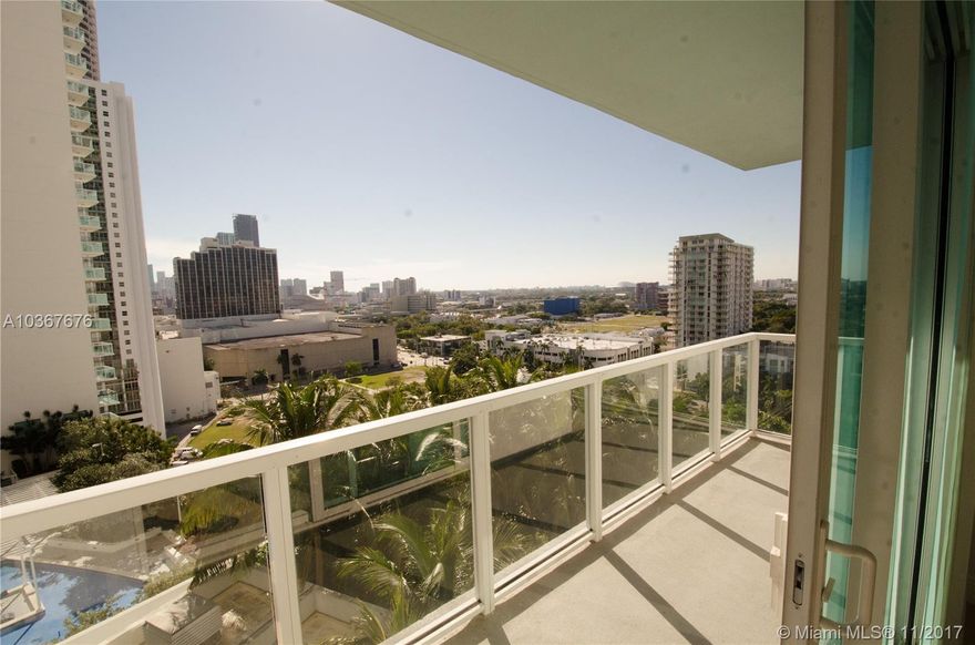 Immaculate Sunset Views Now Playing at this Highly Desired Quantum on the Bay Condo. Live The Downtown Miami Lifestyle in this 2 Bed/2 Bath Open Layout with an Inviting Kitchen & SS Appliances to Accommodate the Chef in you. Relax on Your Wrap Around Balconies with Romantic Views of the Miami Skyline. Tile Floors, 1 lower level parking space with an Additional parking space and storage available for rent. Owners will pay half of the HOA application fee to applicant tenants once approved by the association.