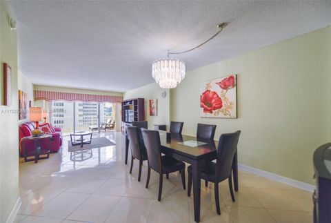 A home in Hallandale Beach